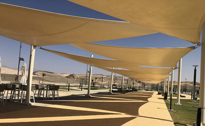 Eva拍摄的NEOM景观