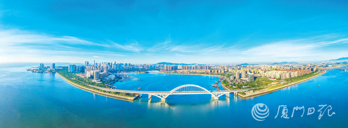 五缘湾已成为美丽鹭岛展现国际形象的一扇重要窗口。