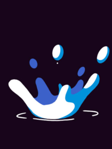 水滴滴落动画的制作过程. 成品的下载地址