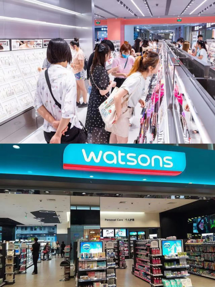 上图为某新式美妆集合店