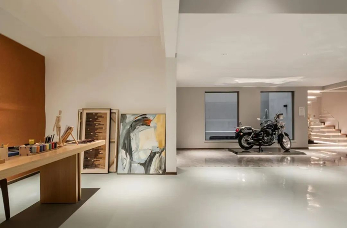 ▲绿地·朗峯合院样板间实景图。