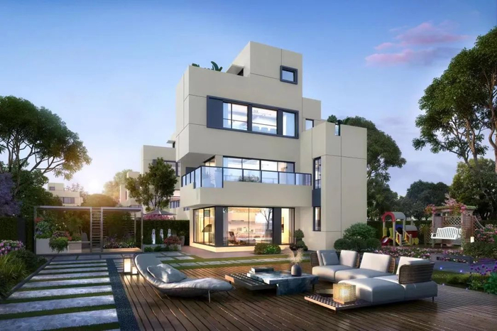 ▲绿地·朗峯合院效果图。