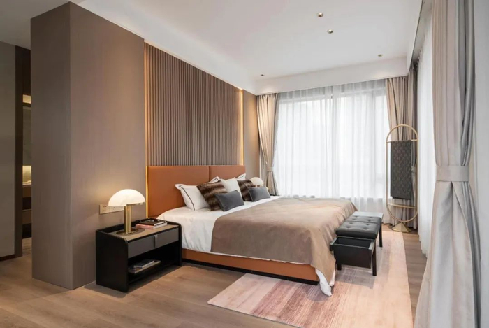 ▲绿地·朗峯合院样板间实景图。