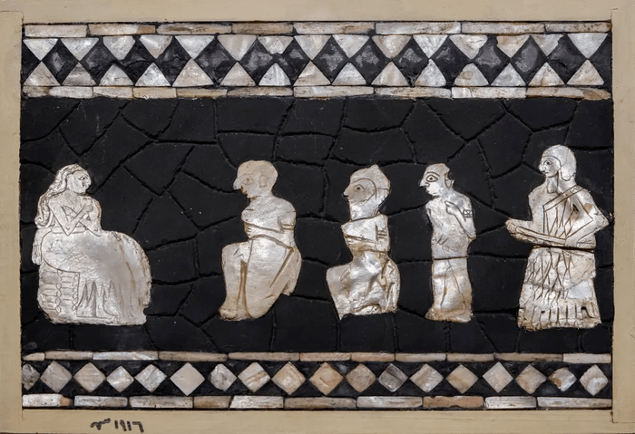 珍珠贝母镶嵌画