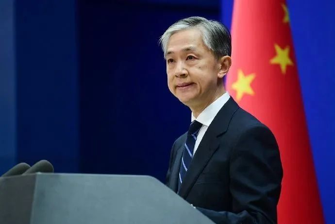 汪文斌资料图&nbsp;图源：外交部网站