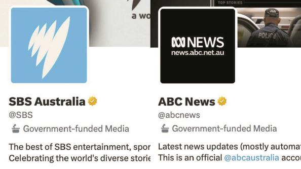             多个西方媒体账号被推特打上“政府资助的媒体”标签          