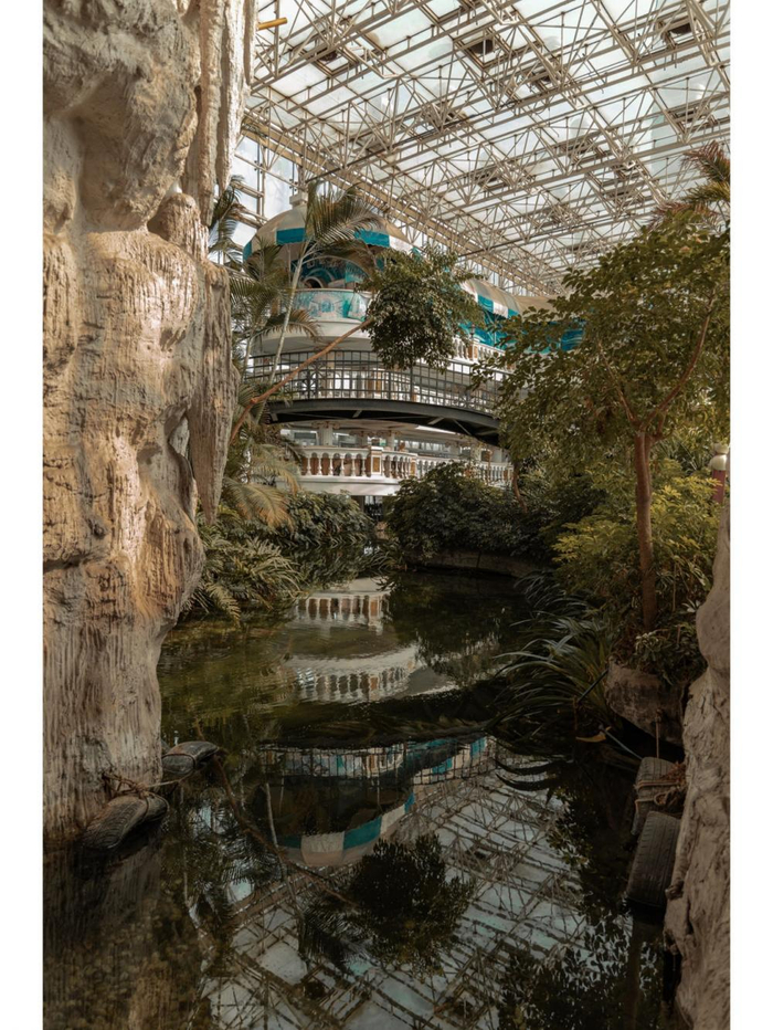 ▲“空中花园”内景。