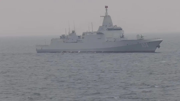 055大驱无锡舰 张枭 摄