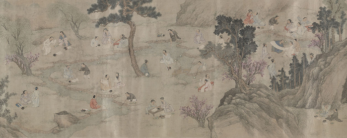 明  许光祚 绘《兰亭图》卷