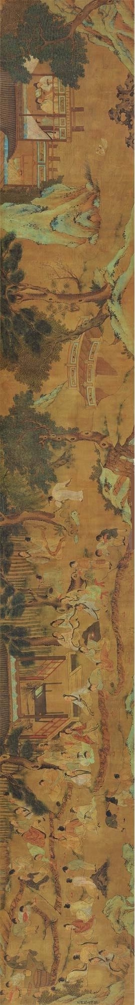 元  赵孟頫 绘  《兰亭修契图》