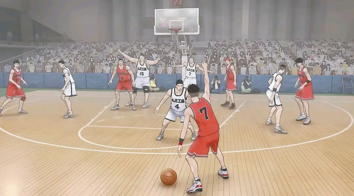 《灌篮高手》剧照。