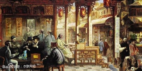 清代广州特区十三行历史图片|广州市|清朝|广东省|欧洲|商行_新浪新闻