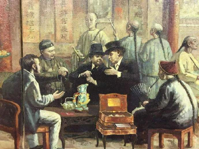 清代广州特区十三行历史图片|广州市|欧洲|清朝|广东省|商行_新浪新闻