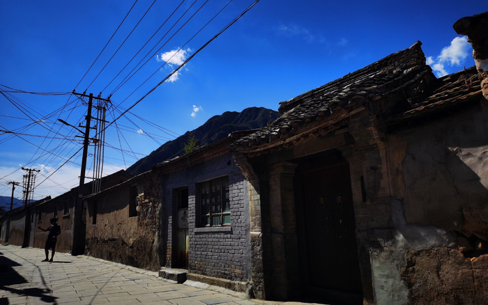 沿河城村古民居。资料图片/新京报记者 王颖 摄