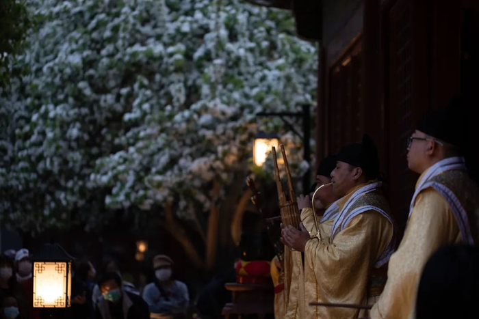 智化寺内京音乐演奏现场，苏木/摄