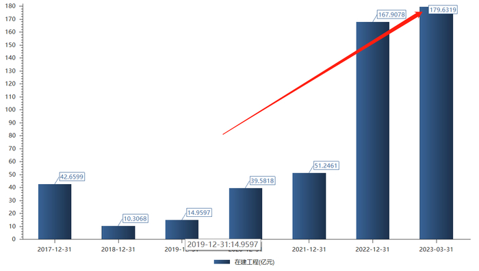 合盛硅业在建工程，数据来源：choice