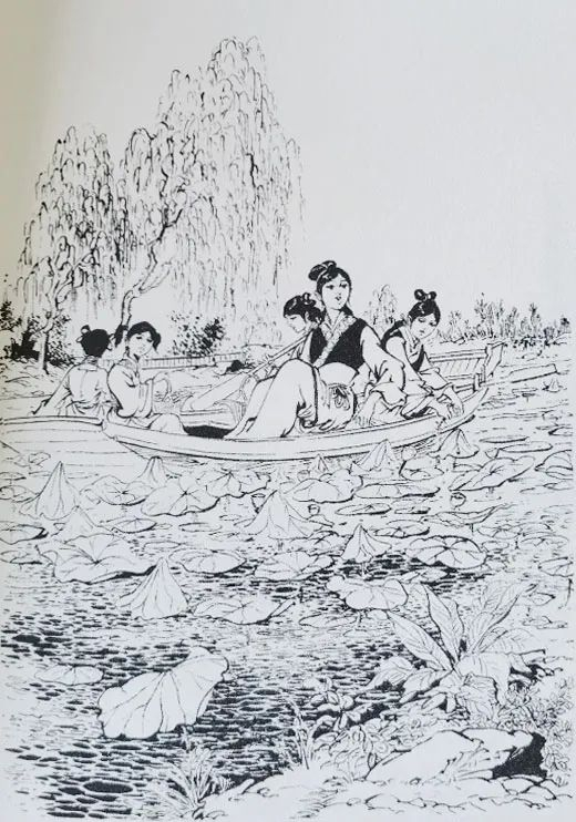 广州出版社2013年4月版《神雕侠侣》嘉兴南湖插图