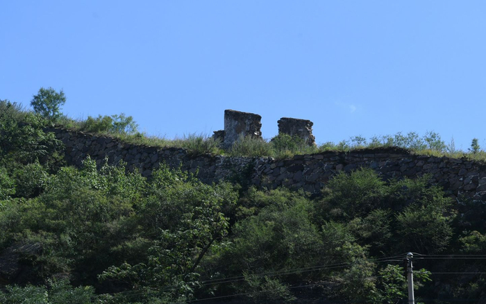 沿河城古城墙。资料图片/新京报记者 王颖 摄