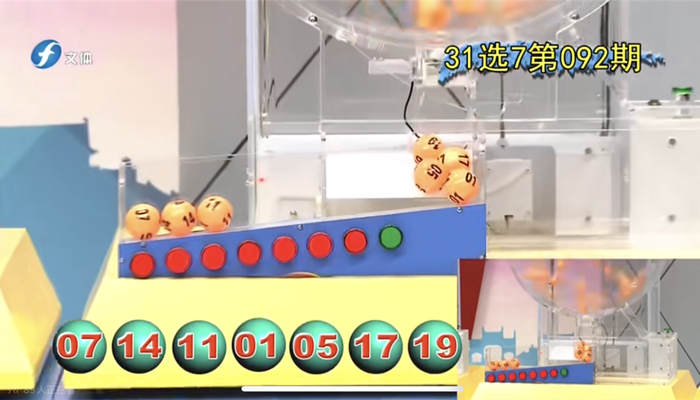 ↑视频显示彩球堆积