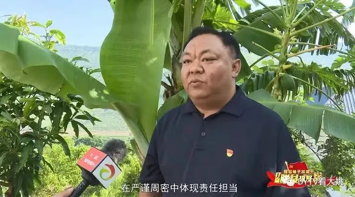 李忠凯接受媒体采访的视频截图