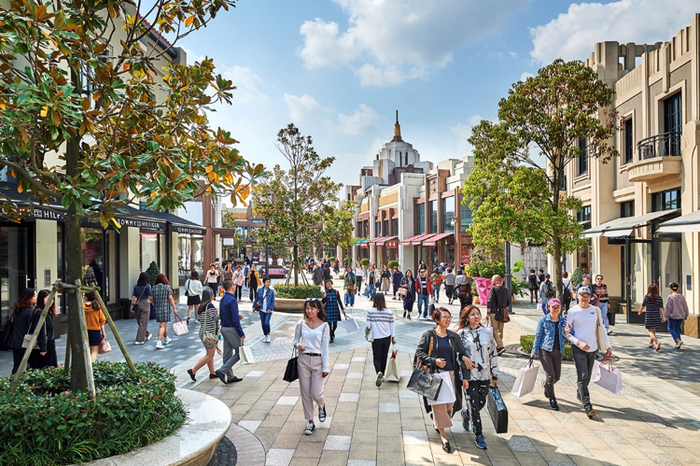 比斯特上海购物村。 上海国际旅游度假区管委会 供图