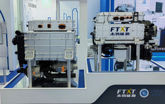 未势能源自主研发 大功率氢燃料电池发动机