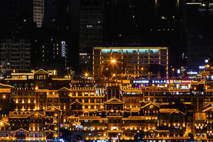 重庆两江夜景 （图源/图虫创意）