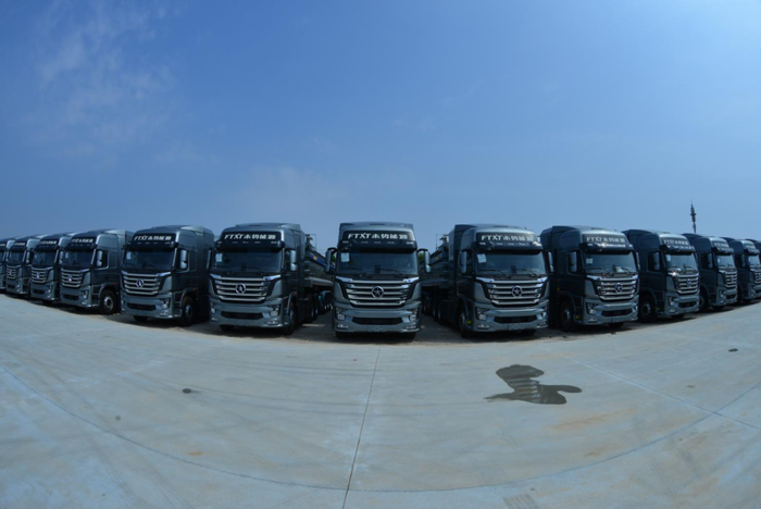 未势能源配套氢能重卡，陆续落地应用