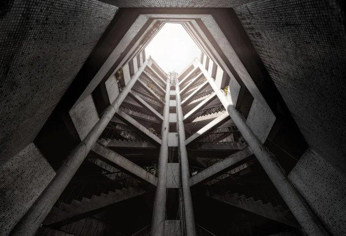 重庆筒子楼建筑 （图源/图虫创意）