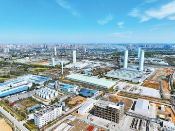 四川金象厂区俯瞰。 四川金象供图
