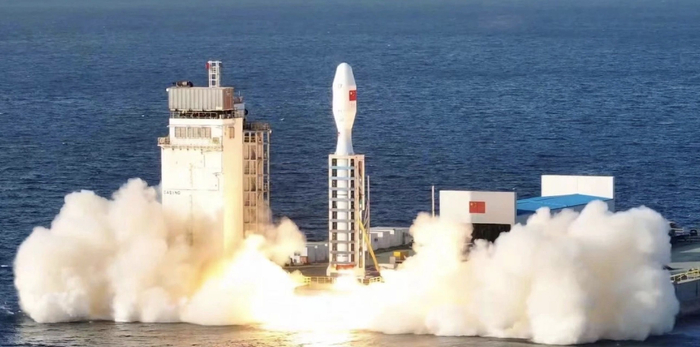 天启星座07星发射图。