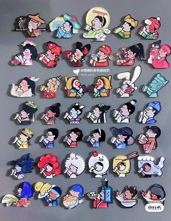 奶茶酱的部分藏品