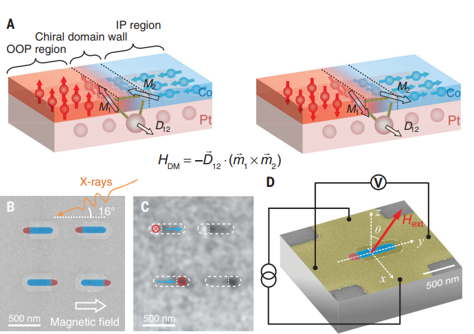 图丨手性耦合纳米磁体（来源：Science）