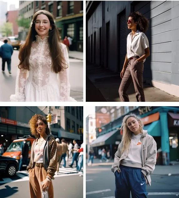 Midjourney生成的人物图&nbsp; &nbsp;图源：推特账号Nick St. Pierre