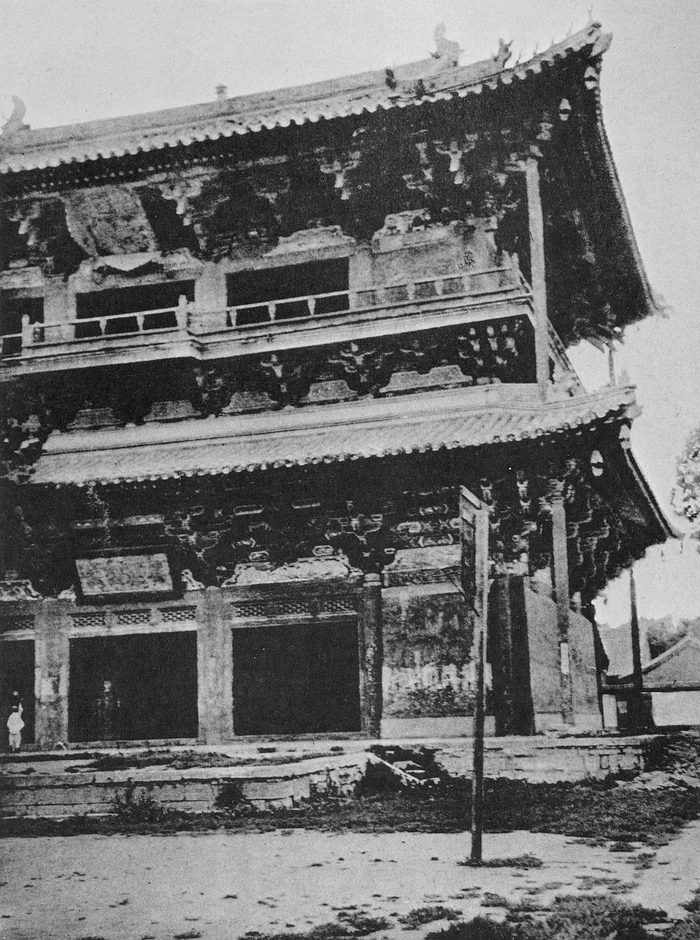 独乐寺观音阁前景