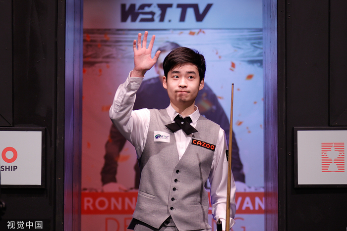 斯佳辉晋级斯诺克世锦赛四强。