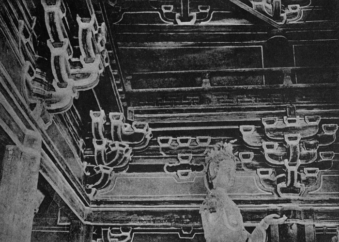 独乐寺观音阁内部斗拱