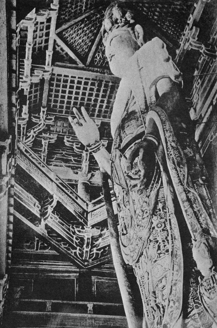 独乐寺观音阁本尊观世音菩萨