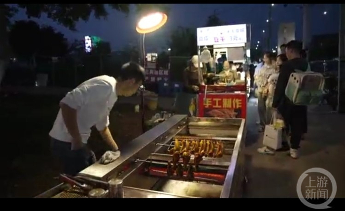 △尚未引流的民心佳园夜市