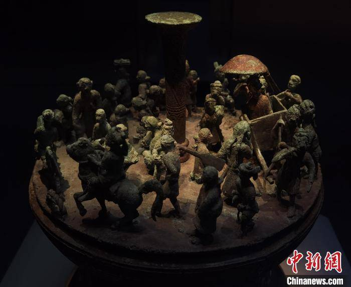 两千年前古滇国文物亮相三晋大地阐释多元文化交融