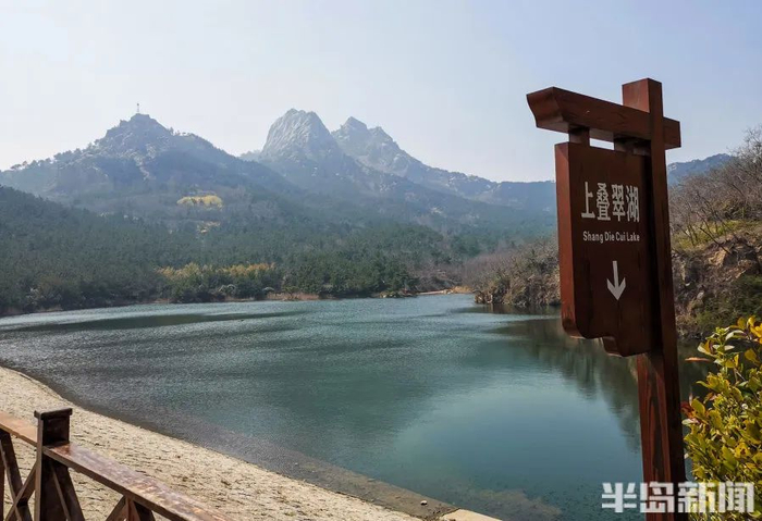 风景秀丽的上叠翠湖