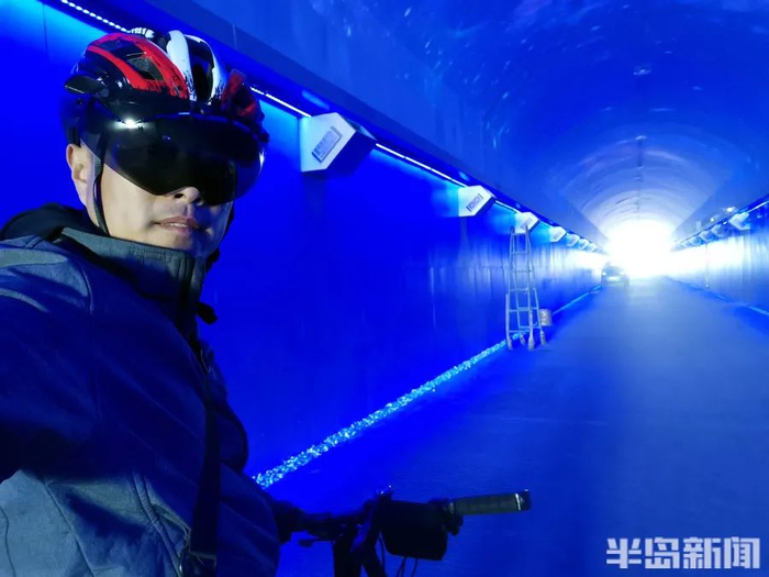 浮山的防火隧道格外夺人眼球