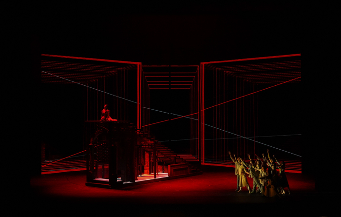 歌剧《青春之歌》剧照。  凌风 摄