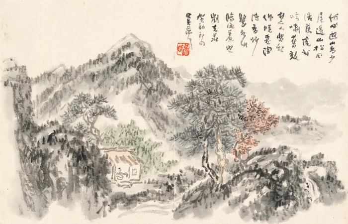 宋人词意册之三 1989年 29×45cm