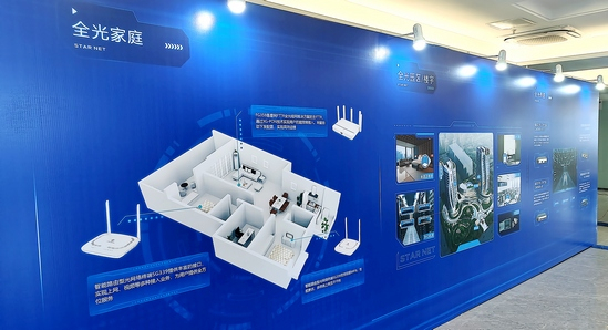 星网锐捷全光家庭解决方案，展示了星网锐捷在光终端与家庭组网领域的传统优势。