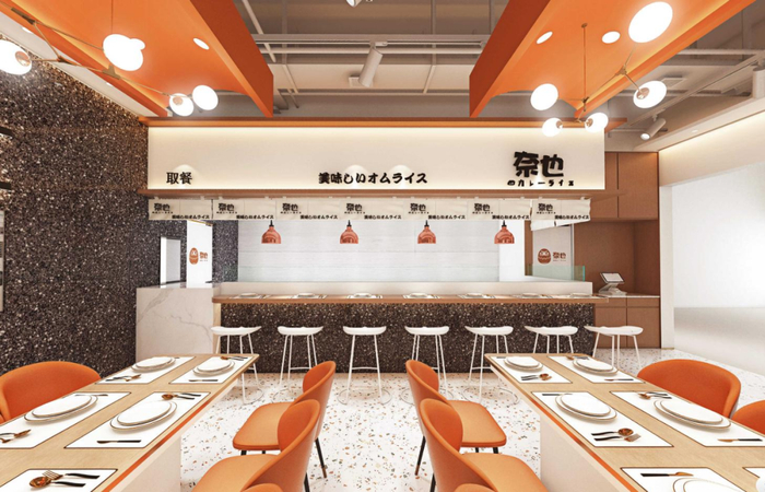 ▲餐饮商铺效果图