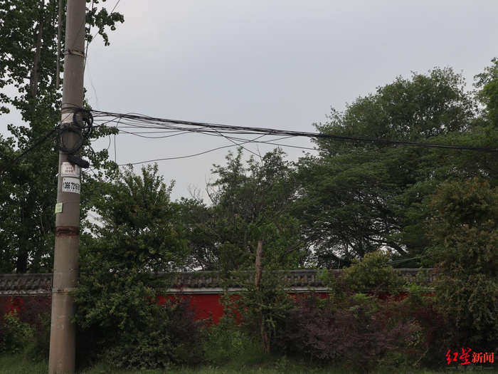 点将台遗迹的院墙外