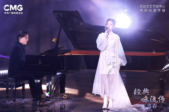 钢琴演奏家吴纯和歌手希林娜依·高。  节目组供图