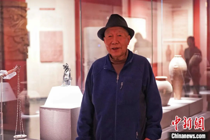 哈尔滨社会科学院特邀研究员那海洲。孙汉仑 摄