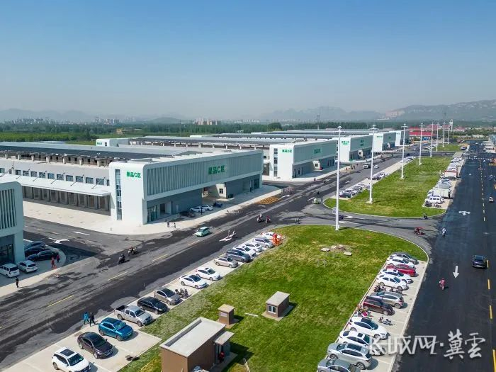 石家庄国际农产品批发交易中心。冀云客户端记者 摄